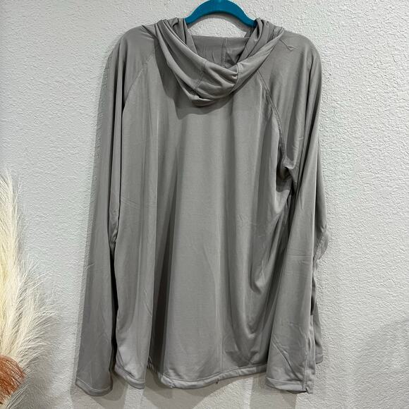 NWT Under Armour Women's Lightweight Gray Hooded Pullover 2XL - Picture 3 of 5